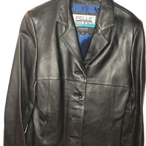 Pelle Studio Black Leather Jacket